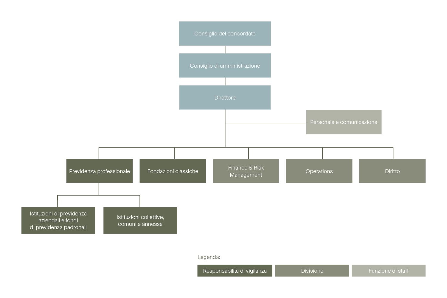 ATIOZ Organigramma